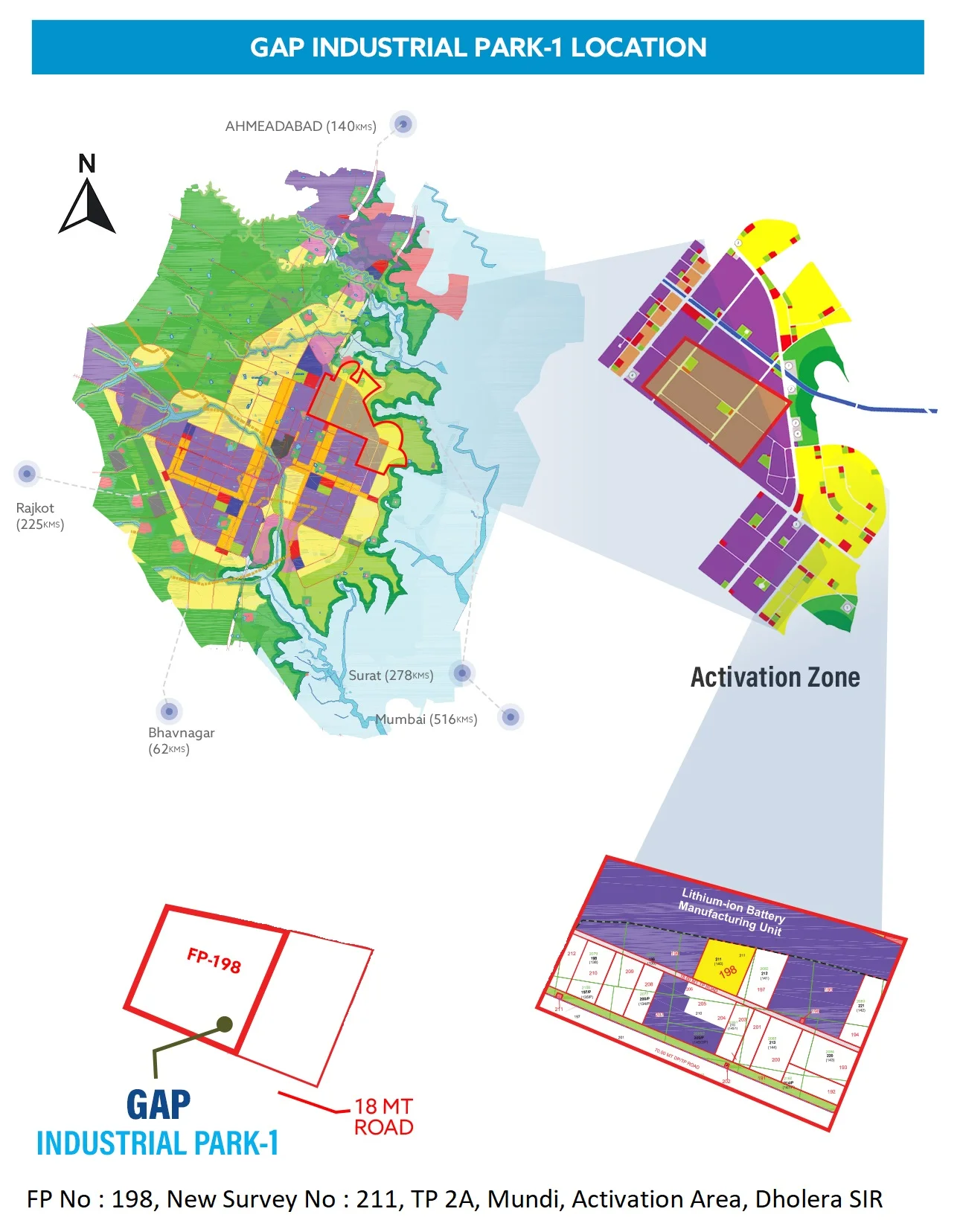 dholera industrial land price